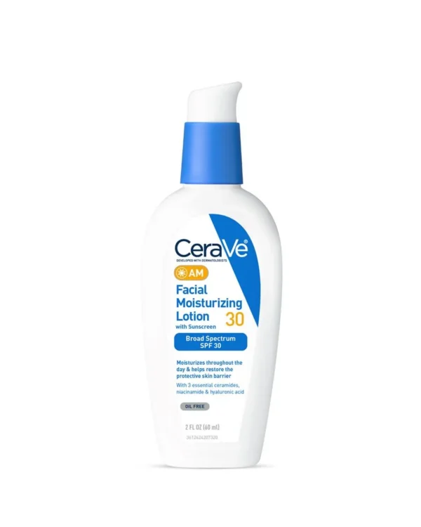 CeraVe AM Facial Moisturizing Lotion with SPF 30 – 89ml - Image 2