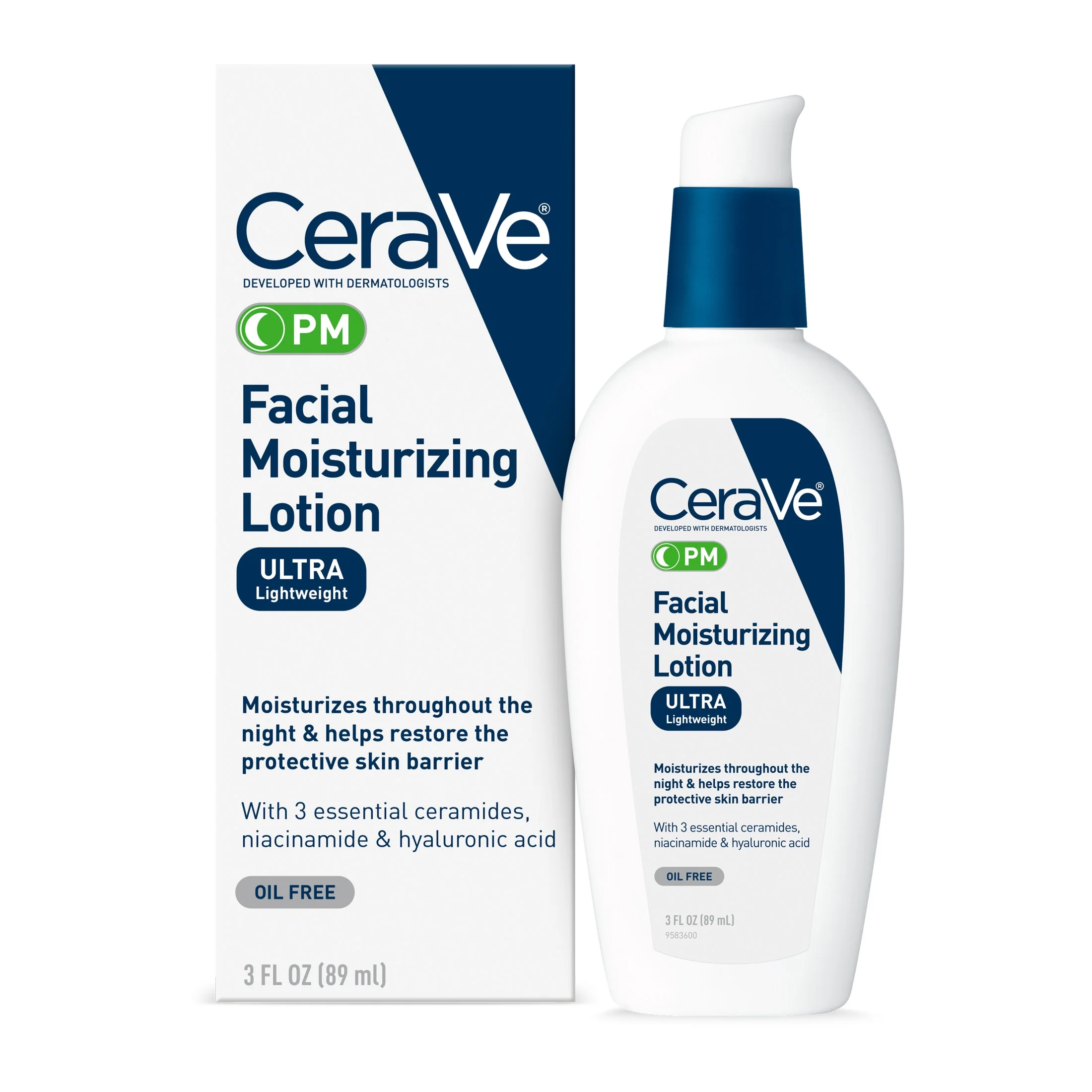 CeraVe PM Facial Moisturizing Lotion – 89ml